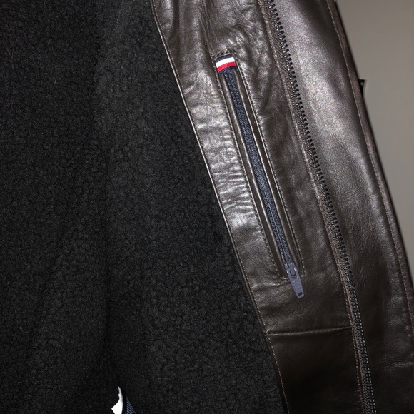 Tommy Hilfiger leather jacket - Picture 7 of 8